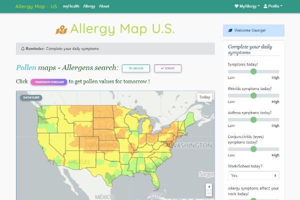 AllergyMap U.S.